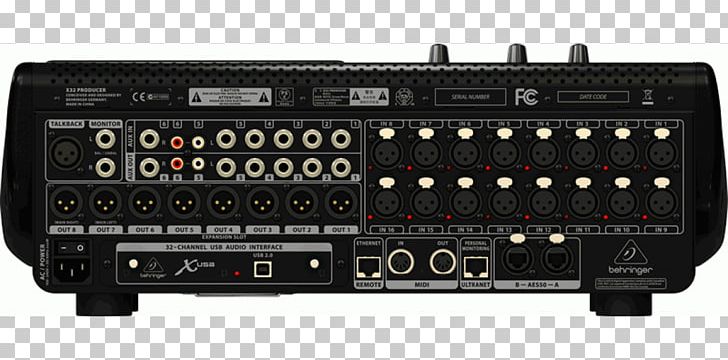 BEHRINGER X32 PRODUCER Digital Mixing Console Audio Mixers PNG, Clipart, Audio, Audio Crossover, Audio Equipment, Digital Audio Workstation, Electronic Instrument Free PNG Download
