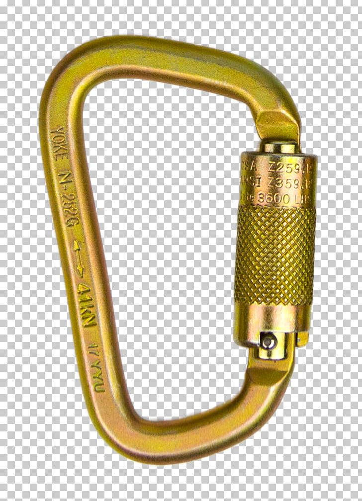 Carabiner Fall Arrest Personal Protective Equipment Falling Steel PNG, Clipart, Architectural Engineering, Brass, Carabiner, Com, Davit Free PNG Download
