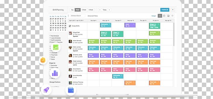 Employee Scheduling Software Schedule Shift Plan Management PNG, Clipart, Appointment Scheduling Software, Area, Brand, Business, Computer Software Free PNG Download