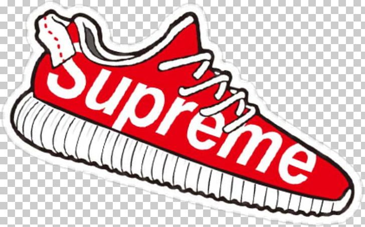 Supreme Sticker Adidas Yeezy PNG, Clipart, Adidas, Adidas Yeezy, Area, Brand, Cross Training Shoe Free PNG Download