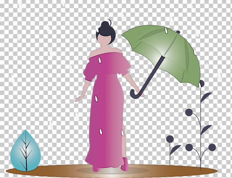 Raining Spring Woman PNG, Clipart, Costume, Raining, Spring, Umbrella, Woman Free PNG Download