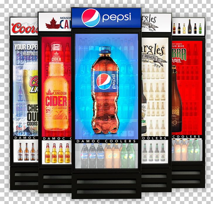 Advertising Display Device Refrigerator Cooler Sticker PNG, Clipart, Advertising, Brand, Cooler, Digital Printing, Display Advertising Free PNG Download
