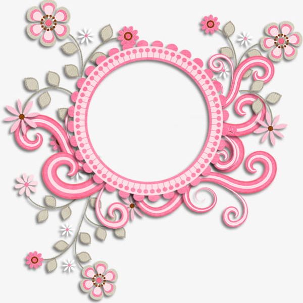 Beautiful Pink Lace Frame PNG, Clipart, Beautiful, Beautiful Clipart, Beautiful Photo Frame, Flowers, Flowers Frame Free PNG Download