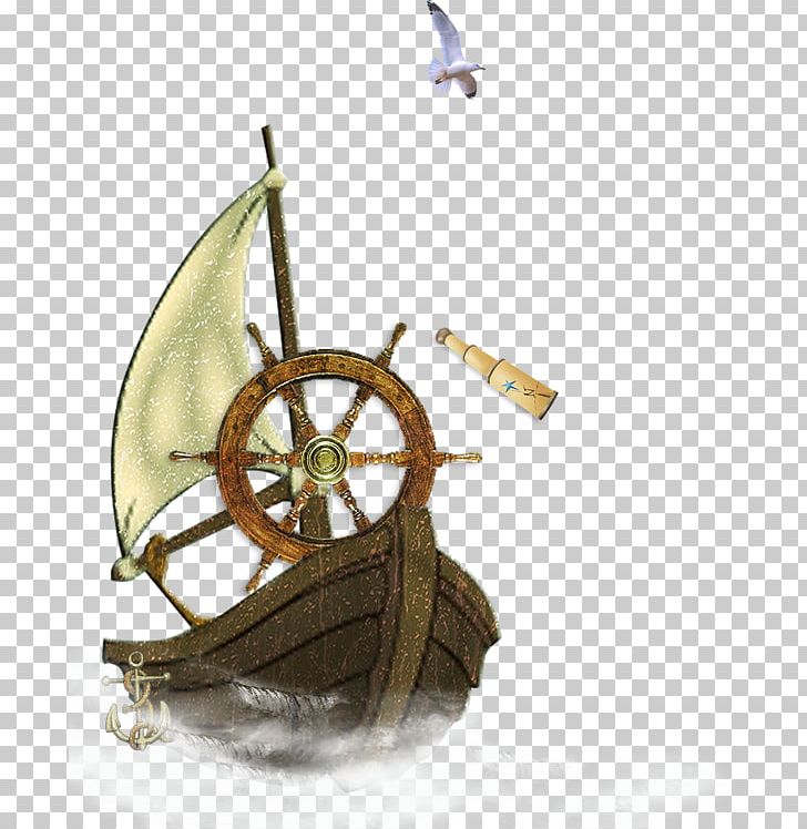 Ship's Wheel Caravel Boat Anchor PNG, Clipart,  Free PNG Download