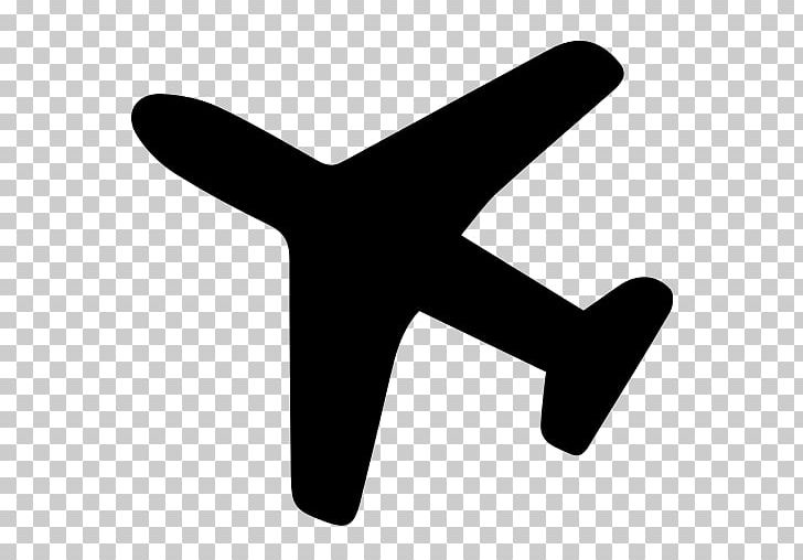 Airplane Computer Icons Flight PNG, Clipart, Aircraft, Airplane, Angle, Black And White, Computer Icons Free PNG Download