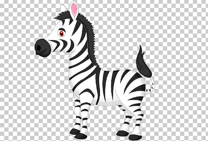 Cartoon Stock Illustration PNG, Clipart, Animal Figure, Animated, Animated Zebra Cliparts, Animation, Black And White Free PNG Download
