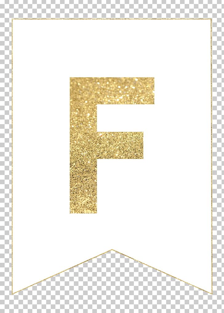 Letter Alphabet F Gold Banner PNG, Clipart, Alphabet, Angle, Banner, Birthday, Brand Free PNG Download