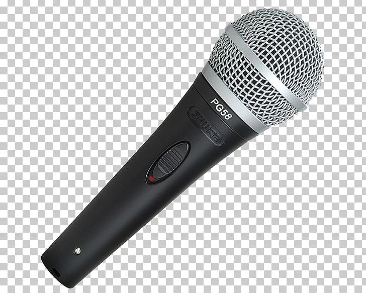 Shure Microphone Pg58 Shure PG58 XLR Connector PNG, Clipart, Audio, Audio Equipment, Cardioid, Disc Jockey, Electronic Device Free PNG Download