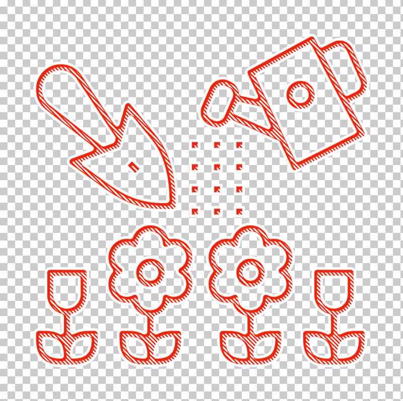 Flower Icon Hobbies Icon Gardening Icon PNG, Clipart, Flower Icon, Gardening Icon, Geometry, Hobbies Icon, Line Free PNG Download