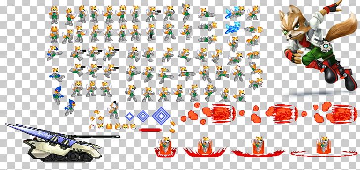 Super Smash Bros. Brawl Mario Kirby Fox McCloud Sprite PNG, Clipart, Art, Fictional Character, Fox Mccloud, Games, Kirby Free PNG Download