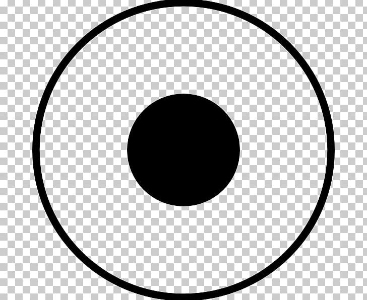 Circled Dot Disk Eye PNG, Clipart, Area, Black, Black And White, Circle, Circled Dot Free PNG Download