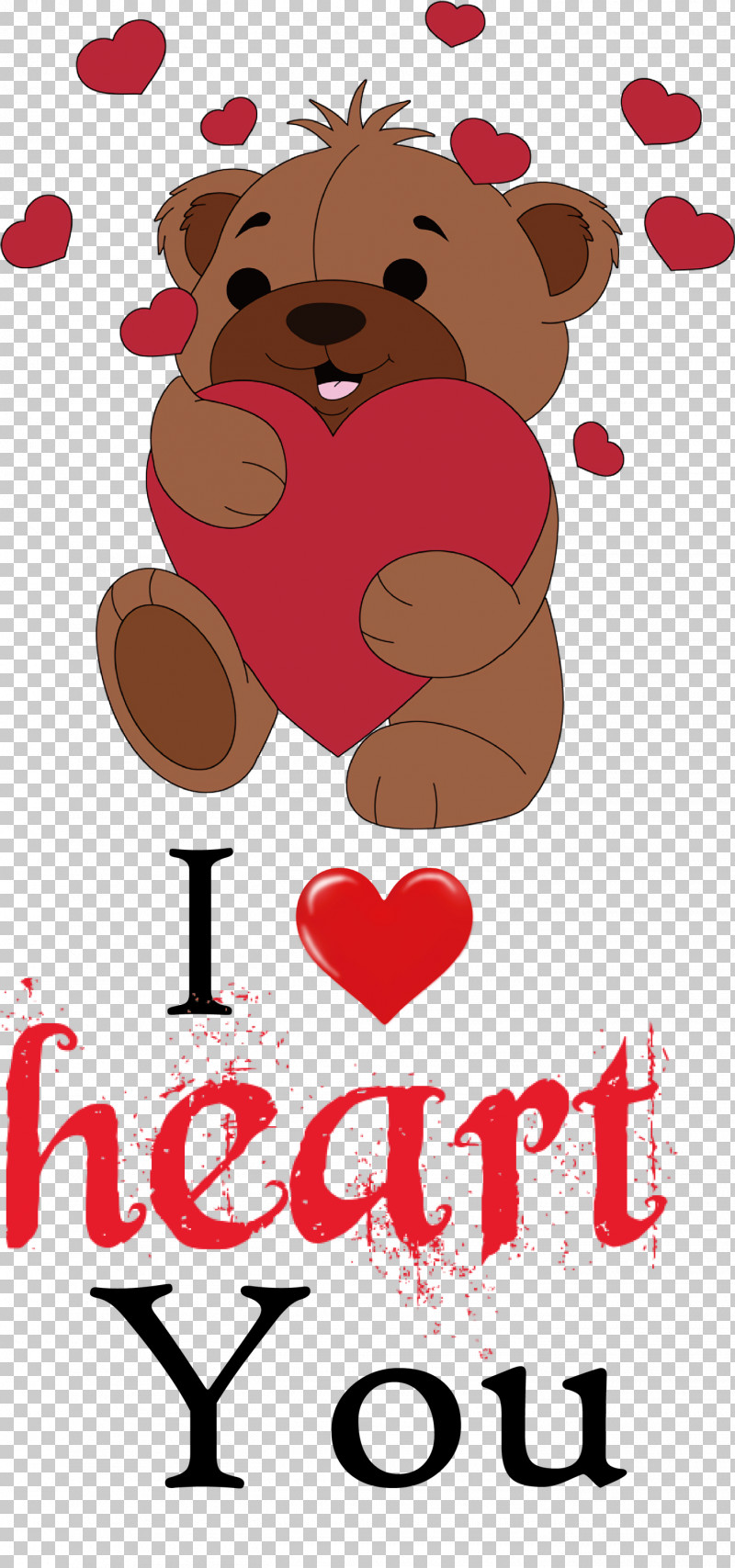 I Heart You Valentines Day Love PNG, Clipart, Bears, Biology, Cartoon, I Heart You, Love Free PNG Download