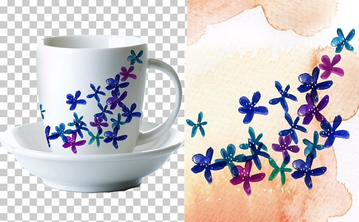 Cup Watercolor Painting Motif PNG, Clipart, Ceramic, Coffee Cup, Cup, Cup Cake, Cup Of Water Free PNG Download