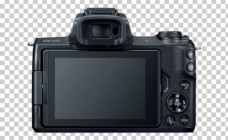 Canon EOS M50 Canon EOS M6 Mirrorless Interchangeable-lens Camera PNG, Clipart, 4k Resolution, Camer, Camera Lens, Canon, Canon Efs 1855mm Lens Free PNG Download