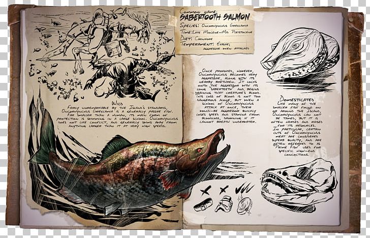 ARK: Survival Evolved Oncorhynchus Rastrosus Chinook Salmon Microraptor PNG, Clipart, Ark Survival, Ark Survival Evolved, Art, Artwork, Carbonemys Free PNG Download