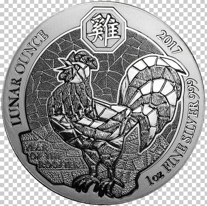 Rwanda Silver Coin Silver Coin APMEX PNG, Clipart, American Silver Eagle, Apmex, Badge, Black And White, Chicken Free PNG Download