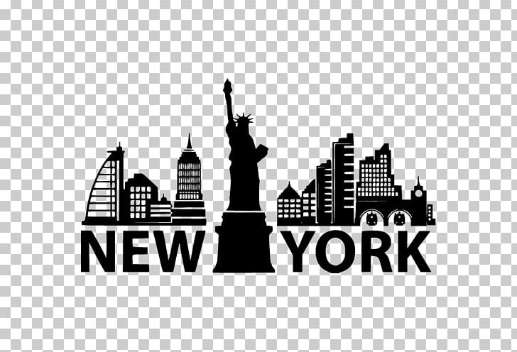 Statue Of Liberty Skyline Architecture PNG, Clipart, Architecture, Black And White, Brand, City, Drawing Free PNG Download
