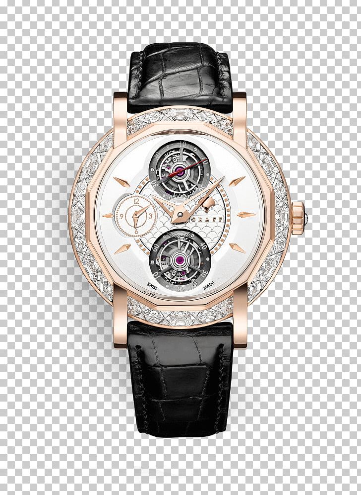 Watch Graff Diamonds Tourbillon Gold PNG, Clipart, Accessories, Automatic Watch, Brand, Chopard, Colored Gold Free PNG Download