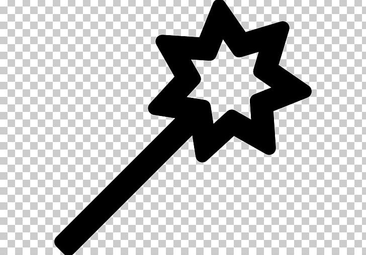 Wand Computer Icons PNG, Clipart, Angle, Black And White, Computer Icons, Encapsulated Postscript, Line Free PNG Download