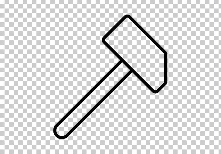 Hammer Computer Icons Tool PNG, Clipart, Angle, Area, Black And White, Claw Hammer, Computer Icons Free PNG Download