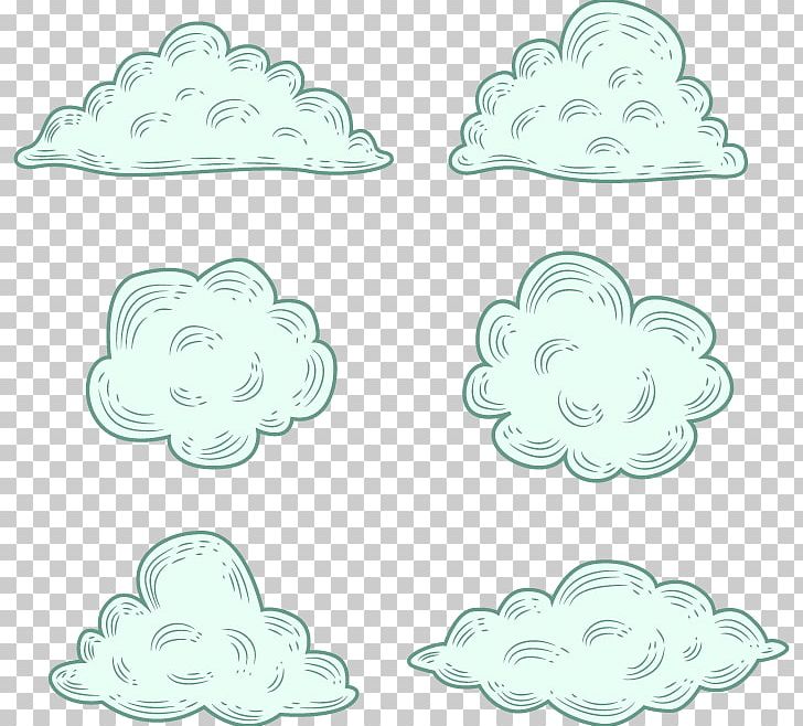 Hand-painted Clouds PNG, Clipart, Blue, Cloud, Clouds, Decorative Patterns, Design Free PNG Download