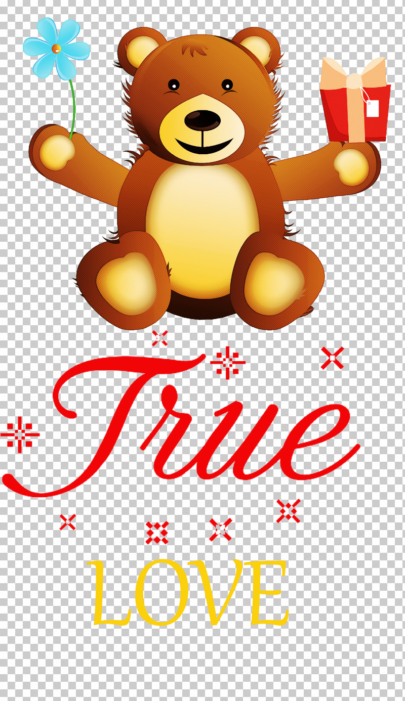 True Love Valentines Day PNG, Clipart, Bears, Cartoon, Cuteness, Drawing, Giant Panda Free PNG Download