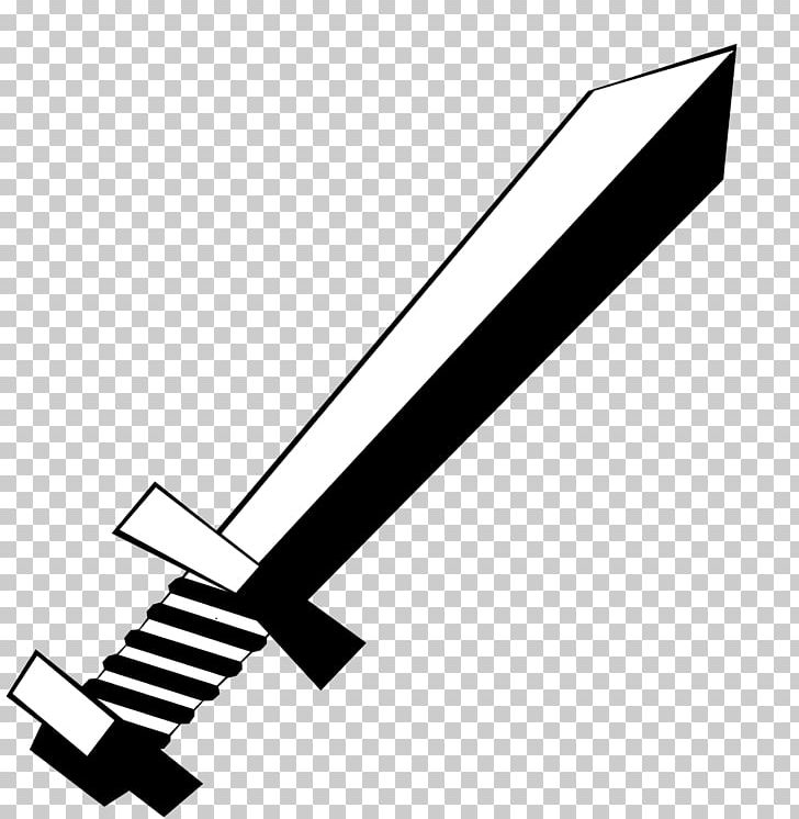 Sword PNG, Clipart, Angle, Black And White, Cold Weapon, Combat, Computer Icons Free PNG Download