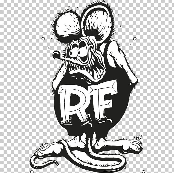 Car Rat Fink Hot Rod Rat Rod PNG, Clipart, Art, Artwork, Black And White, Bone, Brand Free PNG Download