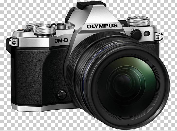 Olympus OM-D E-M5 Mark II Olympus OM-D E-M1 Micro Four Thirds System Mirrorless Interchangeable-lens Camera PNG, Clipart, Camera, Camera Lens, Lens, Micro Four Thirds System, Olympus Free PNG Download