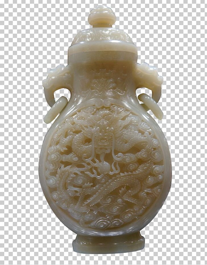 Qing Dynasty Jade Vase PNG, Clipart, Ancient Jade, Article, Artifact, Background White, Black White Free PNG Download