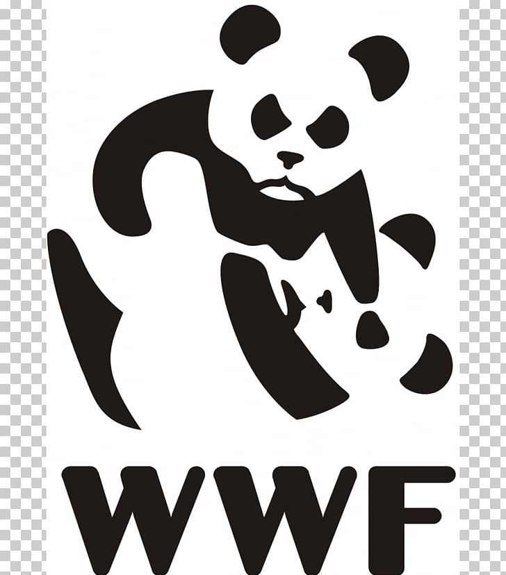Panda WWF-UK World Fund For Nature T-shirt Bear PNG, Clipart, Bear, Black,