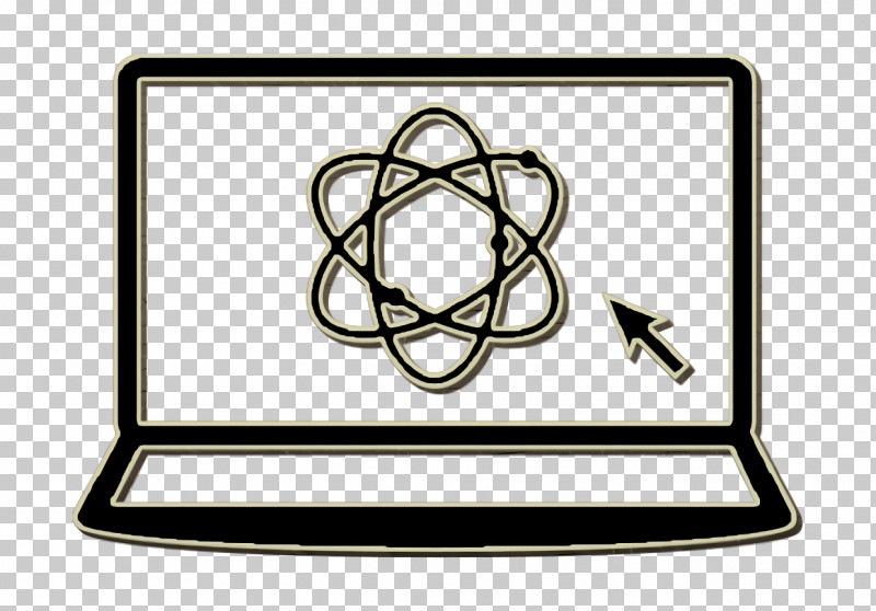 Science In A Laptop Icon Education Icon Laptop Icon PNG, Clipart, Atom, Atomic Nucleus, Atomic Physics, Atomic Theory, Bohr Model Free PNG Download