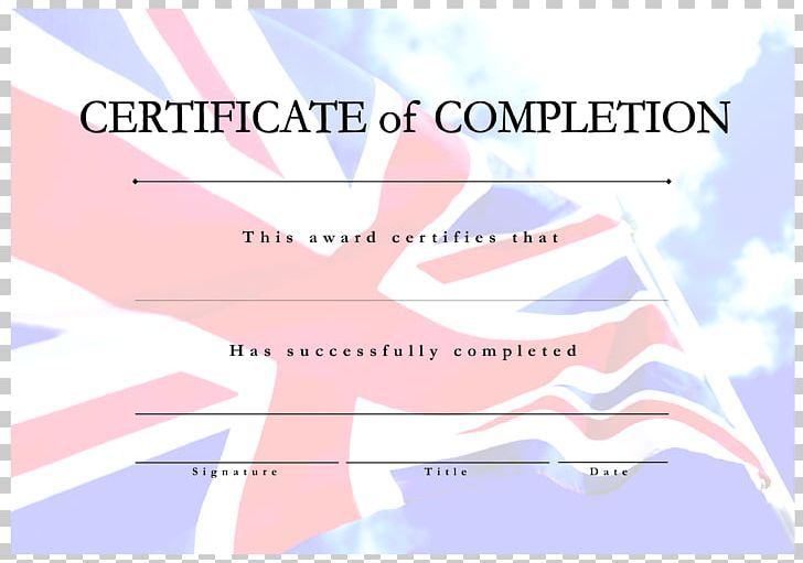 Flag Of The United Kingdom Template Jack Form PNG, Clipart, Angle, Area, Birth Certificate, Certificate, Certificate Of Completion Free PNG Download