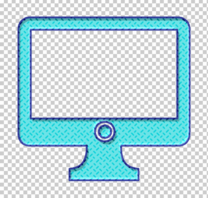 Imac Icon Computer Icon Monitor Icon PNG, Clipart, Computer Icon, Electric Blue M, Geometry, Imac Icon, Line Free PNG Download