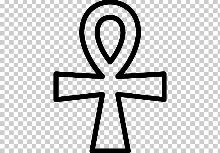 Ankh Ancient Egypt Computer Icons Symbol Sign PNG, Clipart, Ancient Egypt, Ankh, Area, Black And White, Body Jewelry Free PNG Download