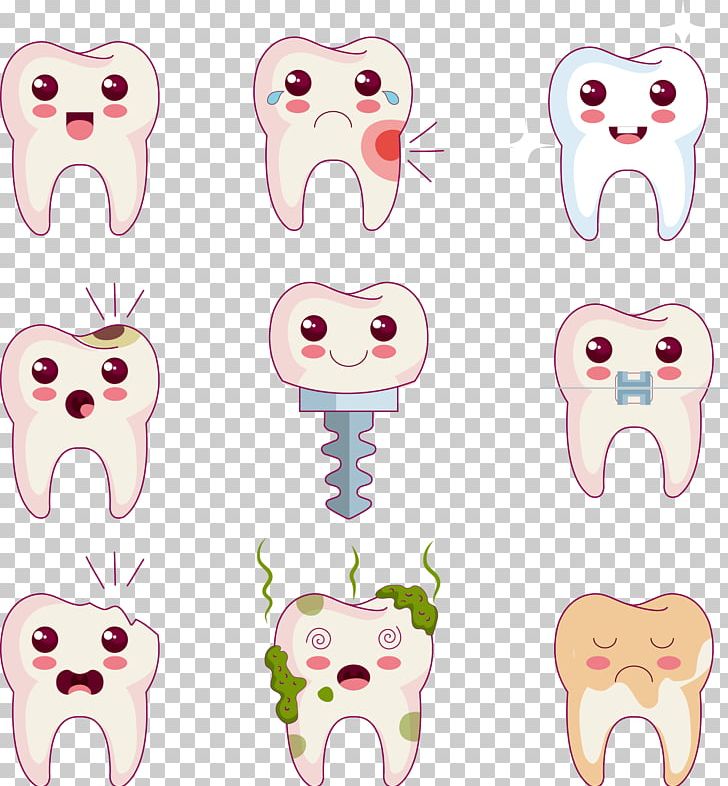 Tooth Cartoon Euclidean PNG, Clipart, Cheek, Color Chart, Comic, Comic Book, Comics Free PNG Download