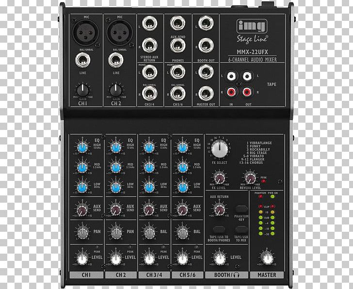 Microphone Audio Mixers IMG STAGE LINE MPX-1/BK Audio Mixing PNG, Clipart, Analog Signal, Audio, Audio, Audio Crossover, Audio Equipment Free PNG Download