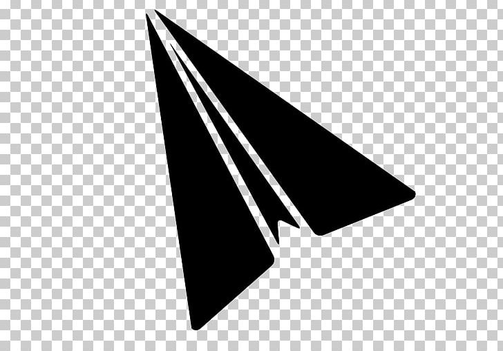 Airplane Paper Plane PNG, Clipart, Airplane, Angle, Black, Black And White, Brand Free PNG Download