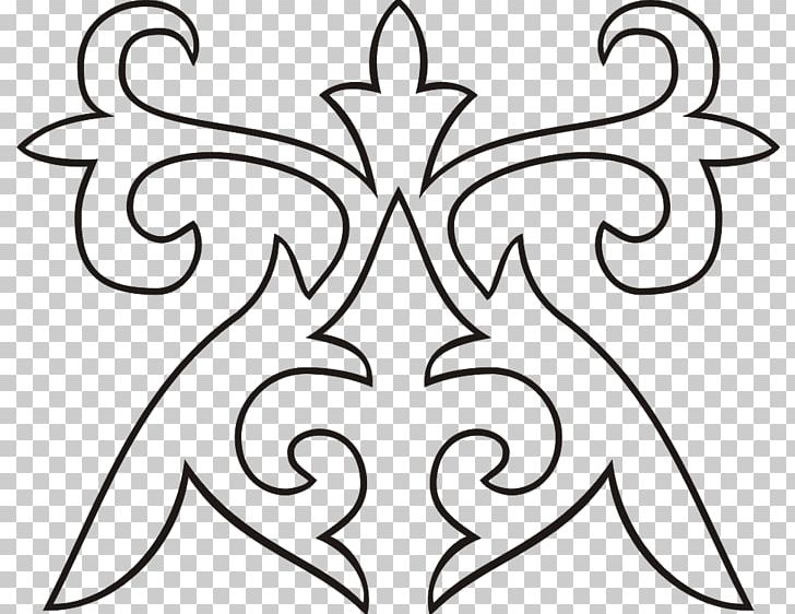 Paper Ornament Kazakhs Stencil Motif PNG, Clipart, Arabesque, Art, Artwork, Black, Black And White Free PNG Download