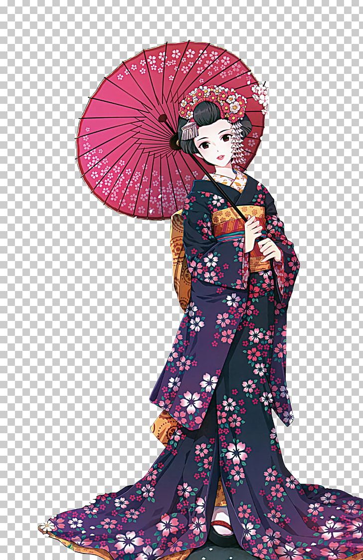 Girl In Kimono Drawing Drawing full body proportions for women in anime manga. girl in kimono drawing