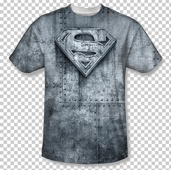 T-shirt Superman Steel (John Henry Irons) Clothing Sizes PNG, Clipart, Active Shirt, Angle, Brand, Cape, Clothing Free PNG Download