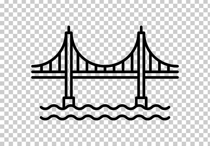 Golden Gate Bridge Presidio Of San Francisco Fisherman's Wharf Computer Icons PNG, Clipart, Angle, Area, Black And White, Bridge, Building Free PNG Download
