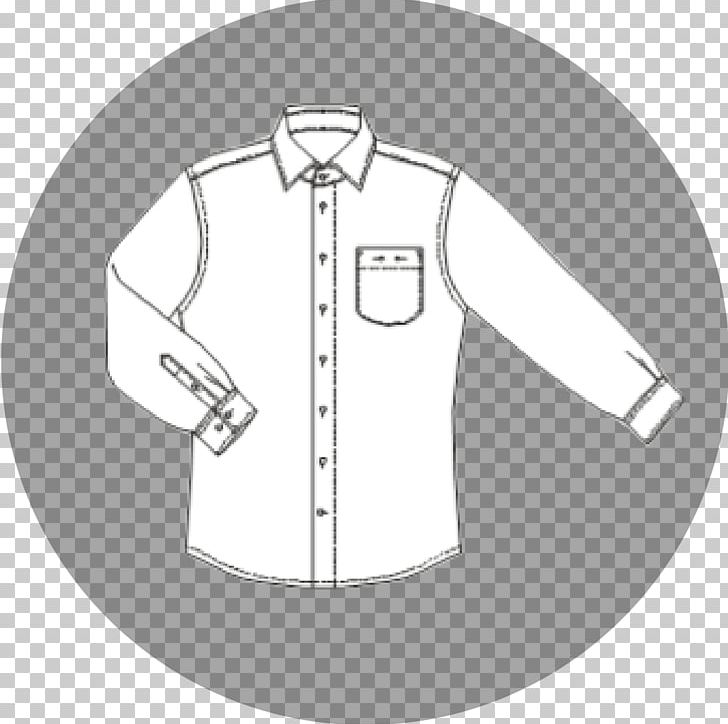 Dress Shirt Clothing Collar Button PNG, Clipart, Angle, Black And White, Button, Clothing, Collar Free PNG Download
