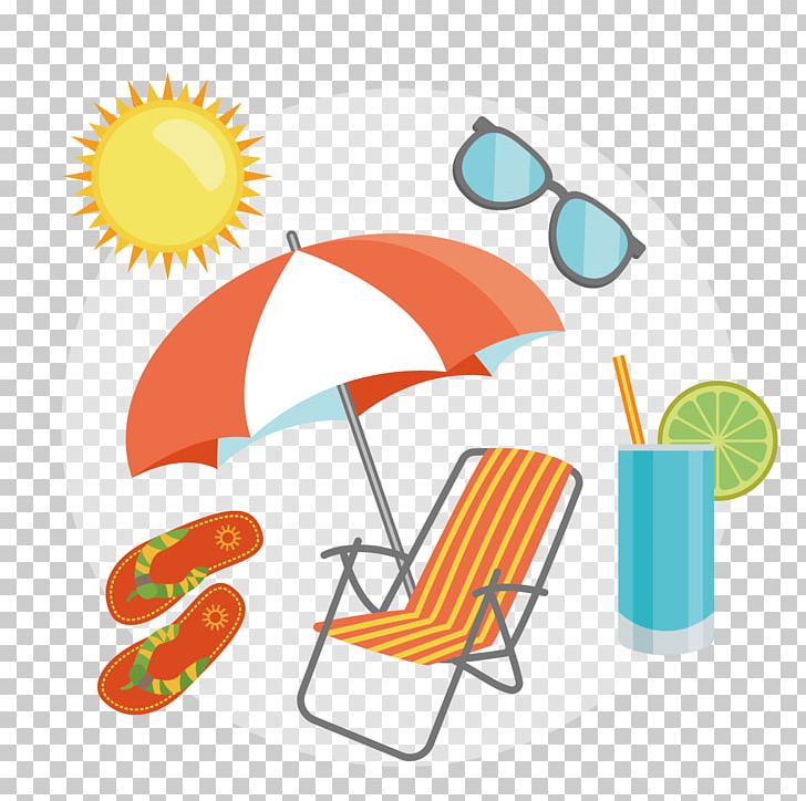 Beach Umbrella Orange PNG, Clipart, Adobe Illustrator, Area, Artwork, Beach, Beach Vacation Free PNG Download