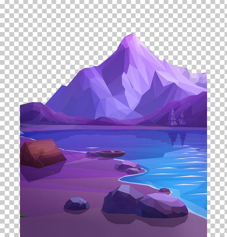 Low Poly Art PNG, Clipart, 4k Resolution, 1080p, Art, Calm, Cartoon Mountains Free PNG Download