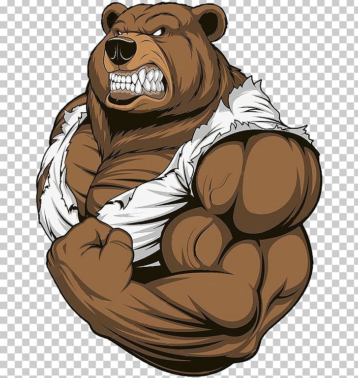 Bear Muscle PNG, Clipart, Animals, Athlete, Bear, Biceps, Carnivoran Free PNG Download