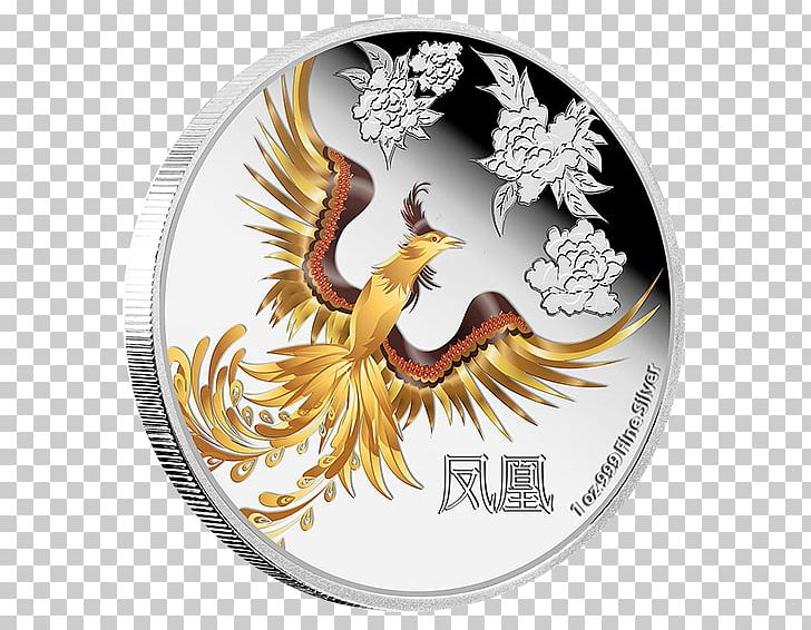 Phoenix Silver Coin Feng Shui Ounce PNG, Clipart, Australian Lunar, Bullion, Bullion Coin, Coin, Crest Free PNG Download