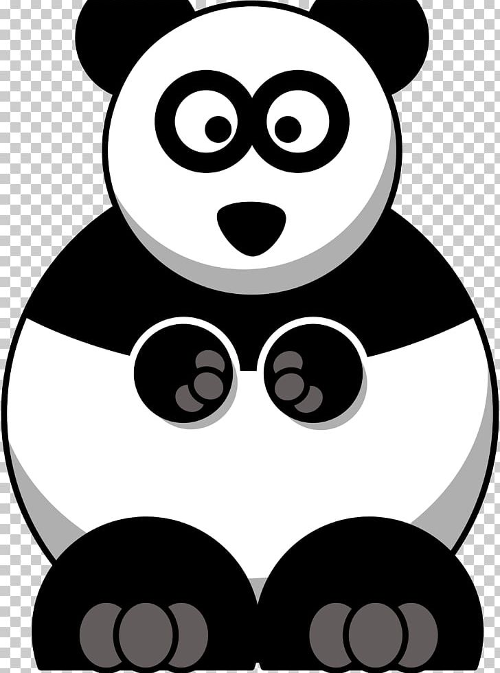 Giant Panda Bear PNG, Clipart, Animals, Animation, Artwork, Bear, Black Free PNG Download