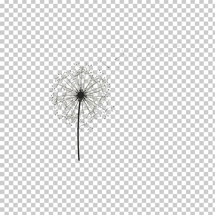 Black And White Pattern PNG, Clipart, Black, Black And White, Black Dandelion, Circle, Dandelion Flower Free PNG Download