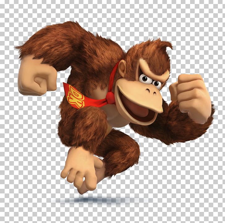 Donkey Kong Super Smash Bros. For Nintendo 3DS And Wii U Super Smash Bros. Brawl Super Smash Bros. Melee PNG, Clipart, Animals, Bowser, Diddy Kong, Donkey, Donkey Kong Free PNG Download